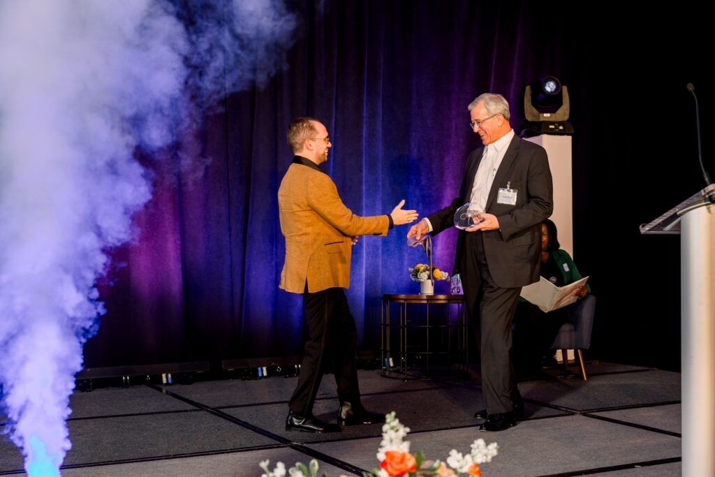 George Fernandez receives his Catalyst Awards