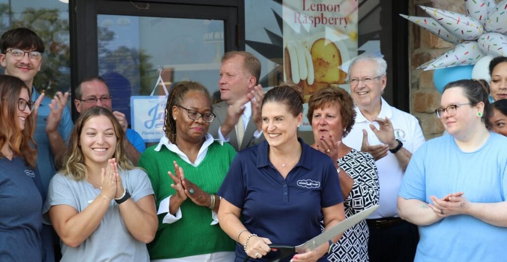 Nothing Bundt Cakes Camp Hill ribbon cutting