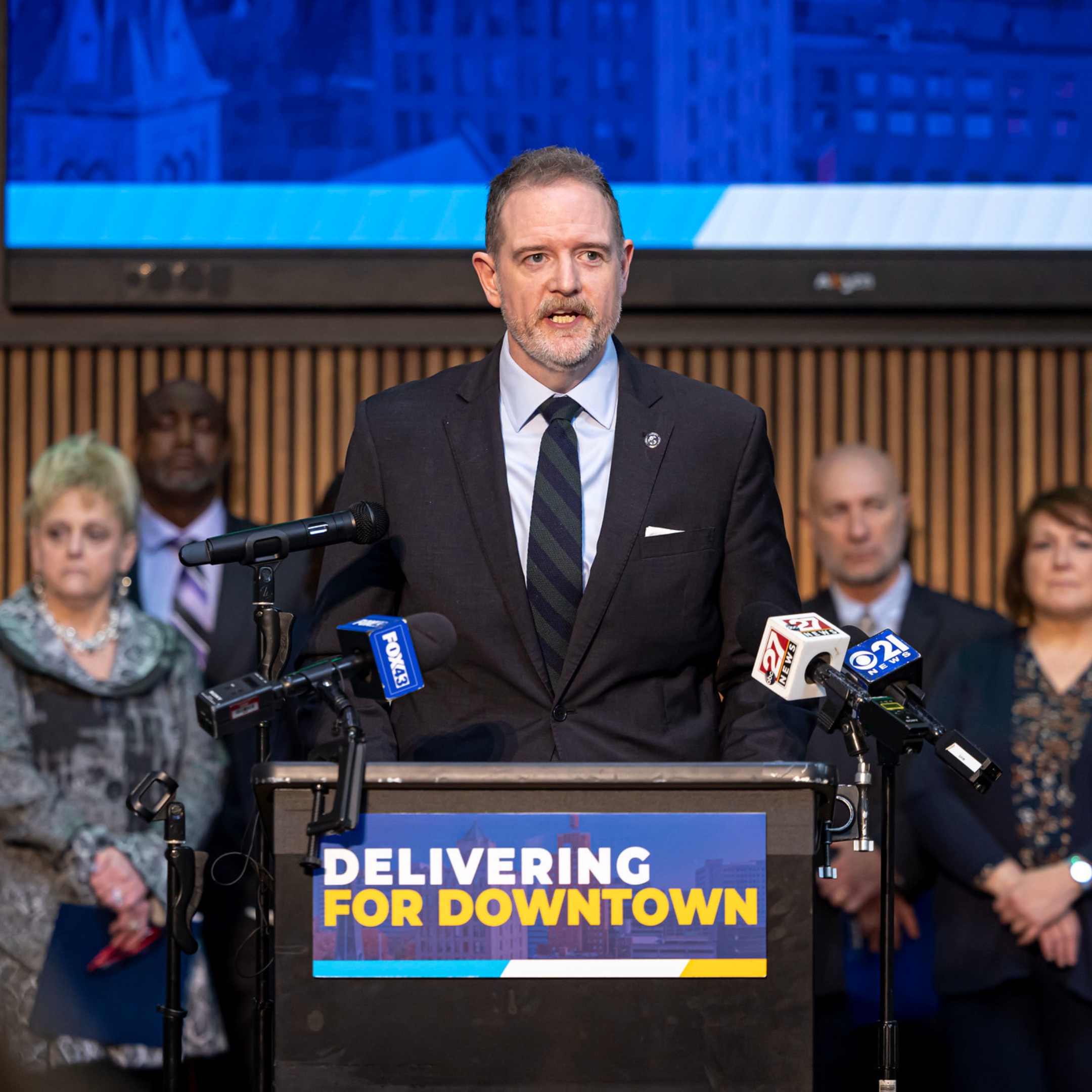 Delivering for Downtown Ryan Unger